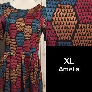Honey Comb Print Amelia